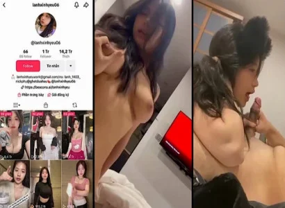 Nữ chủ kênh lanhxinhyeu06 bị tuồn đoạn phim nóng ra khỏi máy